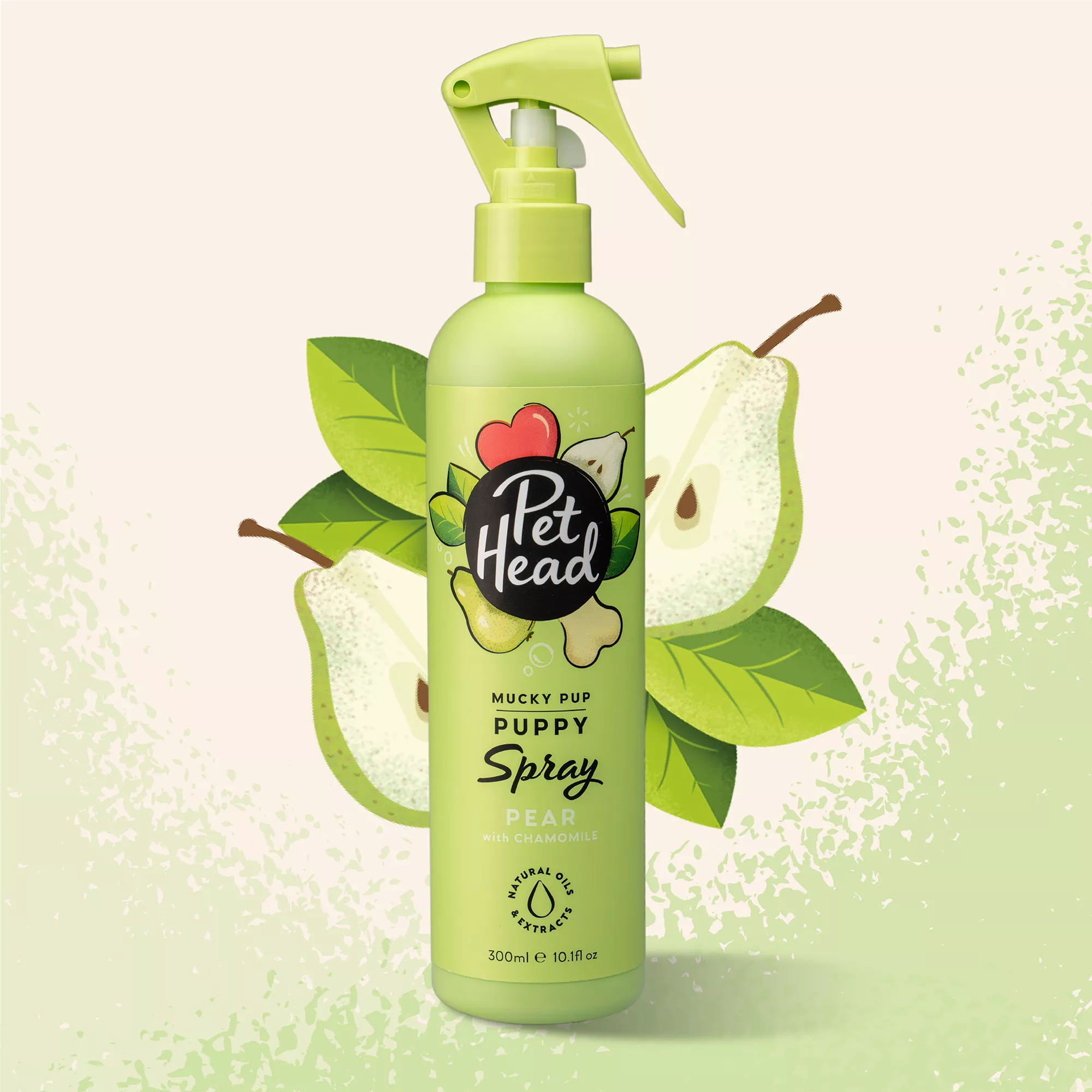 Pet Head Mucky Pup Puppy Spray - Pear + Chamomile - 10 Fl Oz