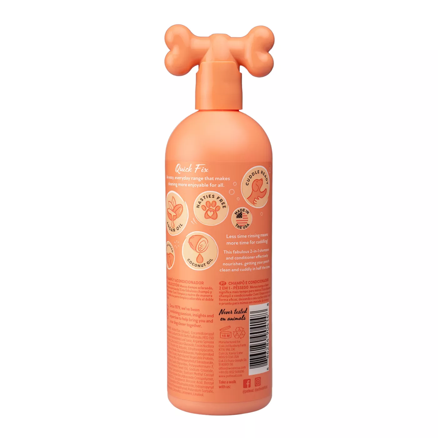 Dog head shampoo best sale