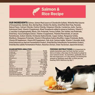 Wellness® CORE+ Digestive Health Adult Cat Food - Natural, Salmon and Rice - Image 6