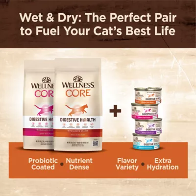 Product Wellness® CORE® Adult Cat Food Digestive Health, Grain Free, Salmon