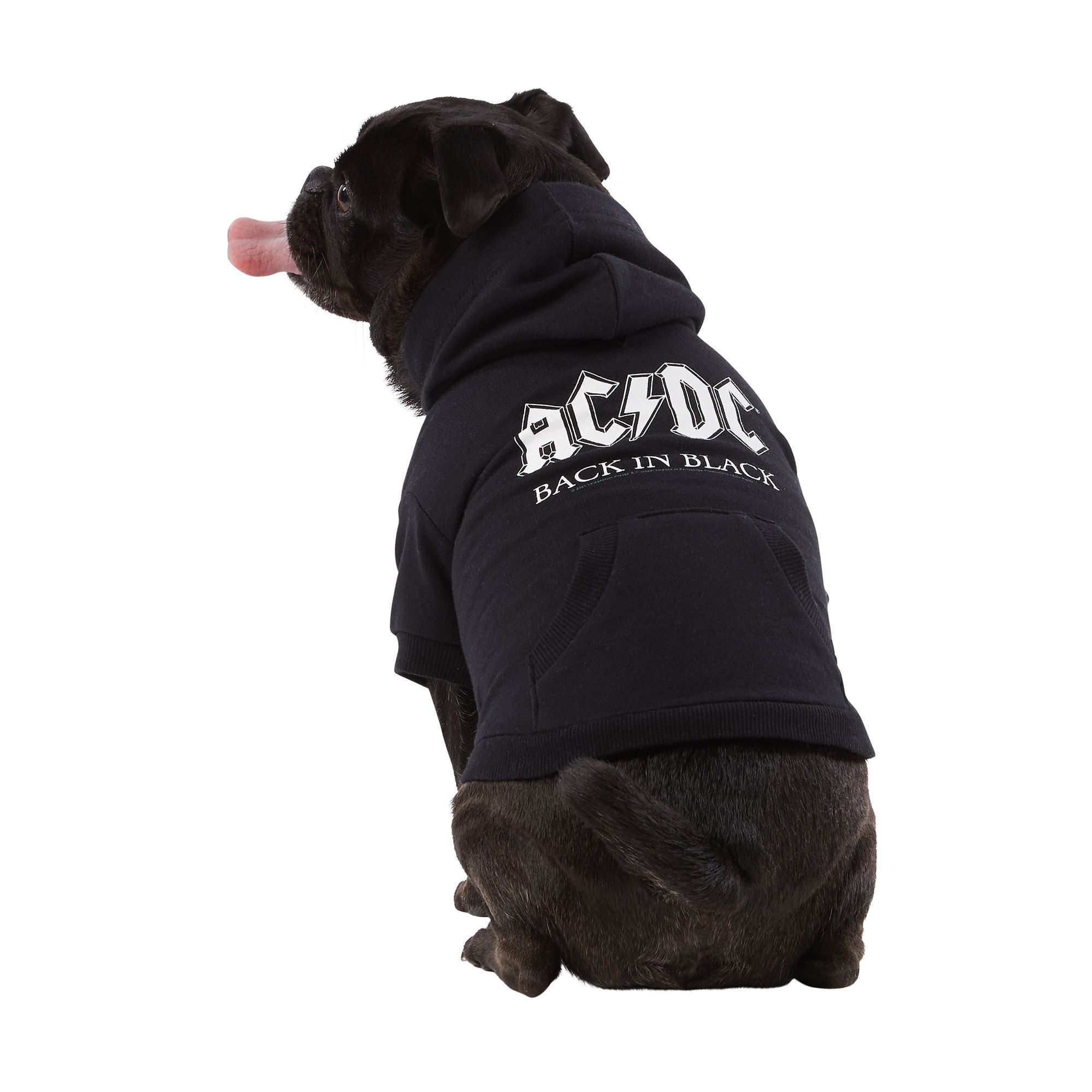 ac dc back in black hoodie