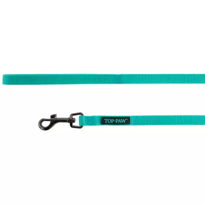 Product Top Paw® Gunmetal Dog Leash: 6-ft long
