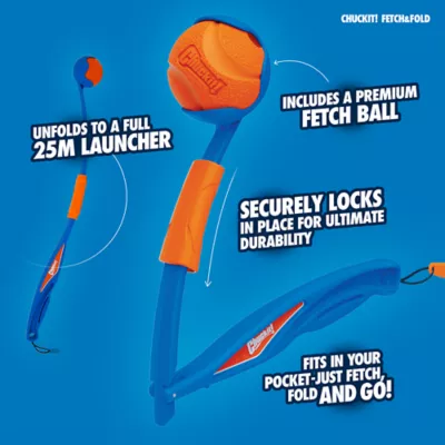 Chuckit!® Fetch & Fold Sport Launcher Dog Toy - Image 6