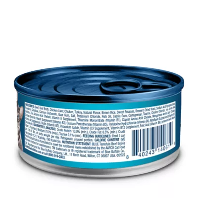 Product Blue Buffalo Tastefuls Wet Cat Food Pate - Natural, Beef