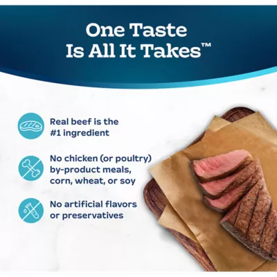 Product Blue Buffalo Tastefuls Wet Cat Food Pate - Natural, Beef