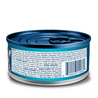 Product Blue Buffalo Tastefuls Flaked Adult Wet Cat Food - Natural, Chicken