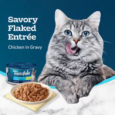 Product Blue Buffalo Tastefuls Flaked Adult Wet Cat Food - Natural, Chicken