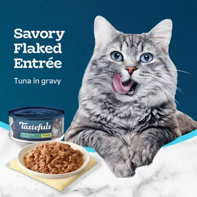 Product Blue Buffalo Tastefuls Flaked Wet Cat Food - Natural, Tuna
