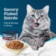 Product Blue Buffalo® Tastefuls™ Flaked Wet Cat Food - Natural, Fish & Shrimp