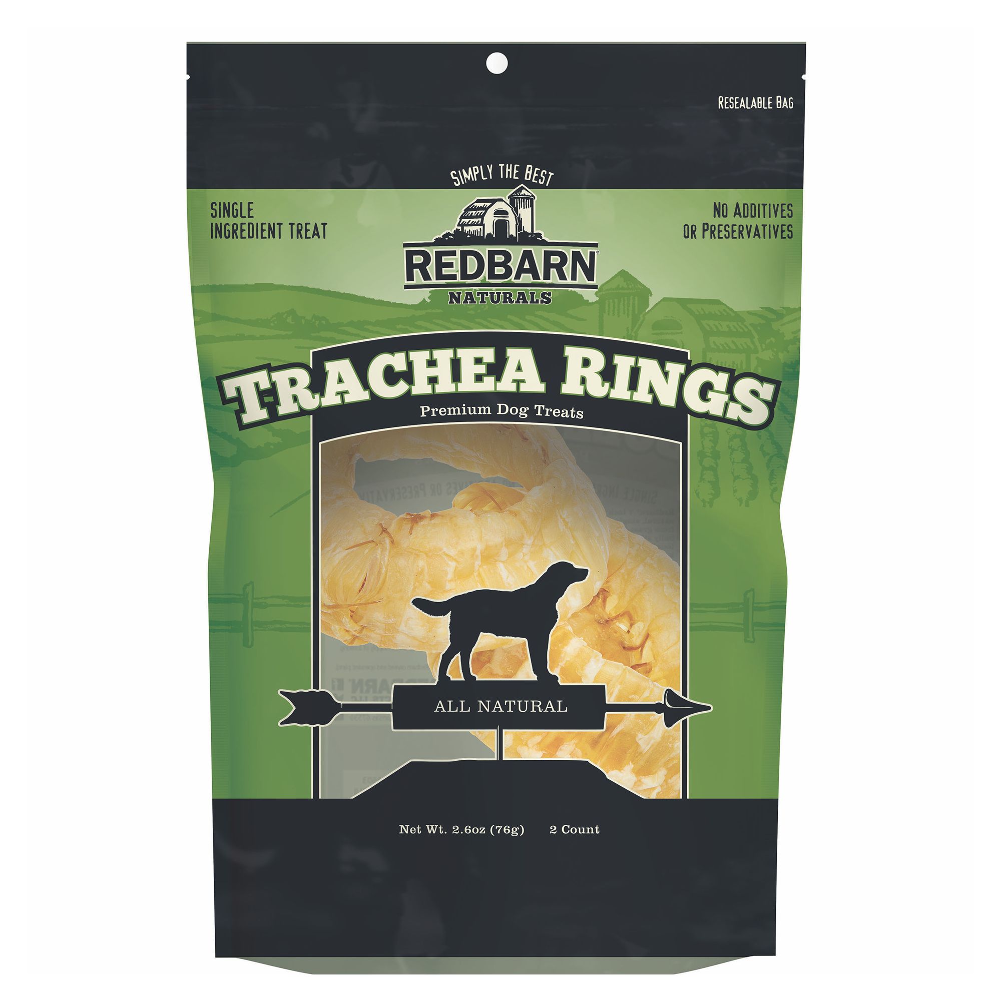 Redbarn Naturals Trachea Rings Dog Treat dog Bones & Rawhide PetSmart