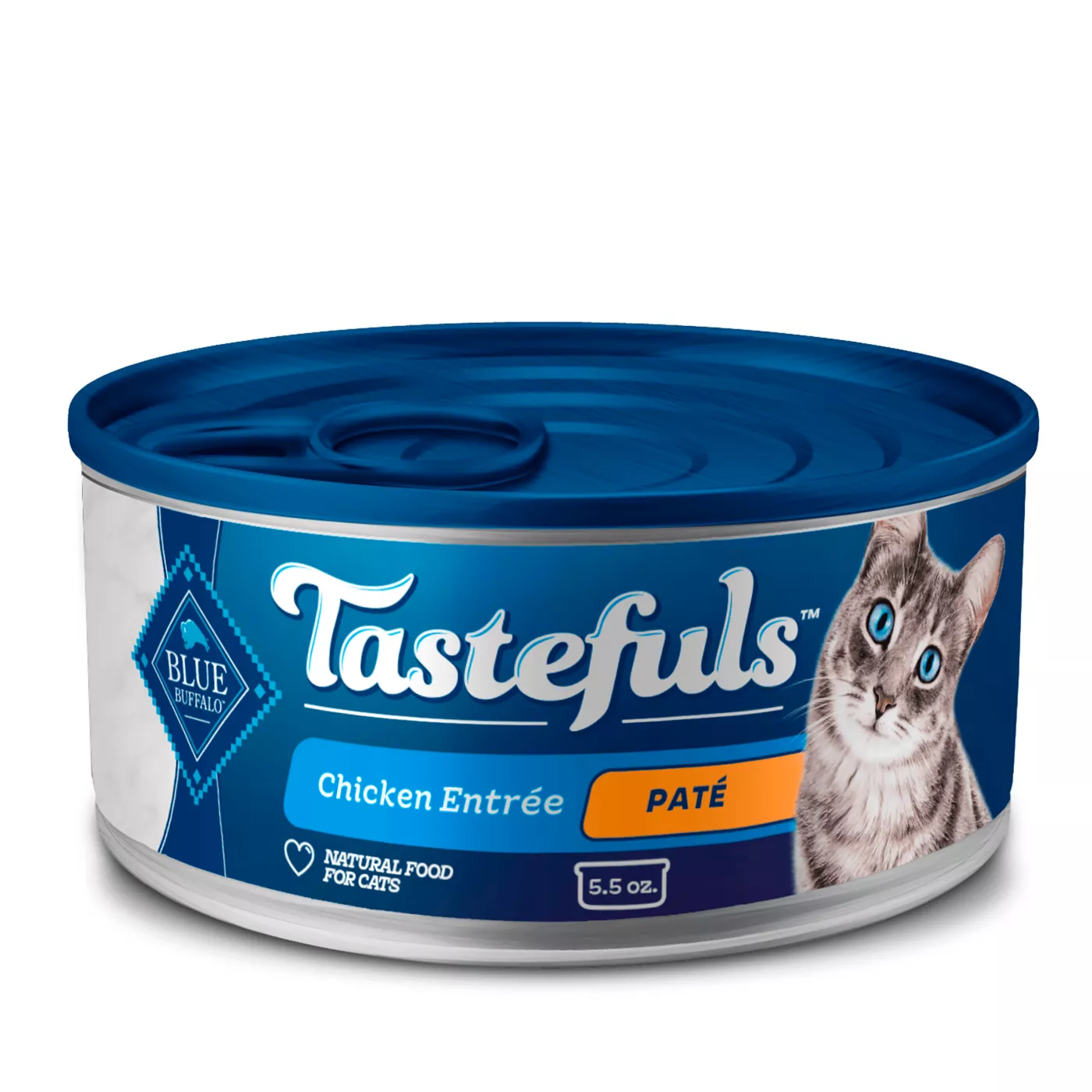 Blue Buffalo Tastefuls Wet Cat Food Pate Natural Chicken