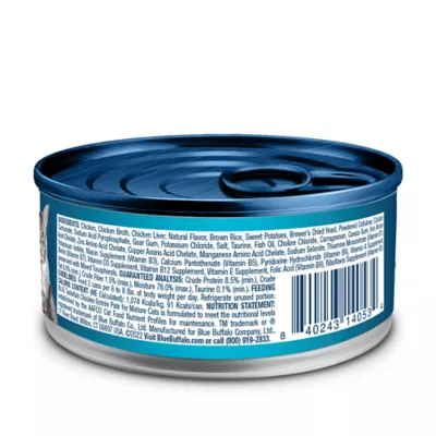 Product Blue Buffalo Tastefuls Senior Wet Cat Food Pate  - Natural, Chicken