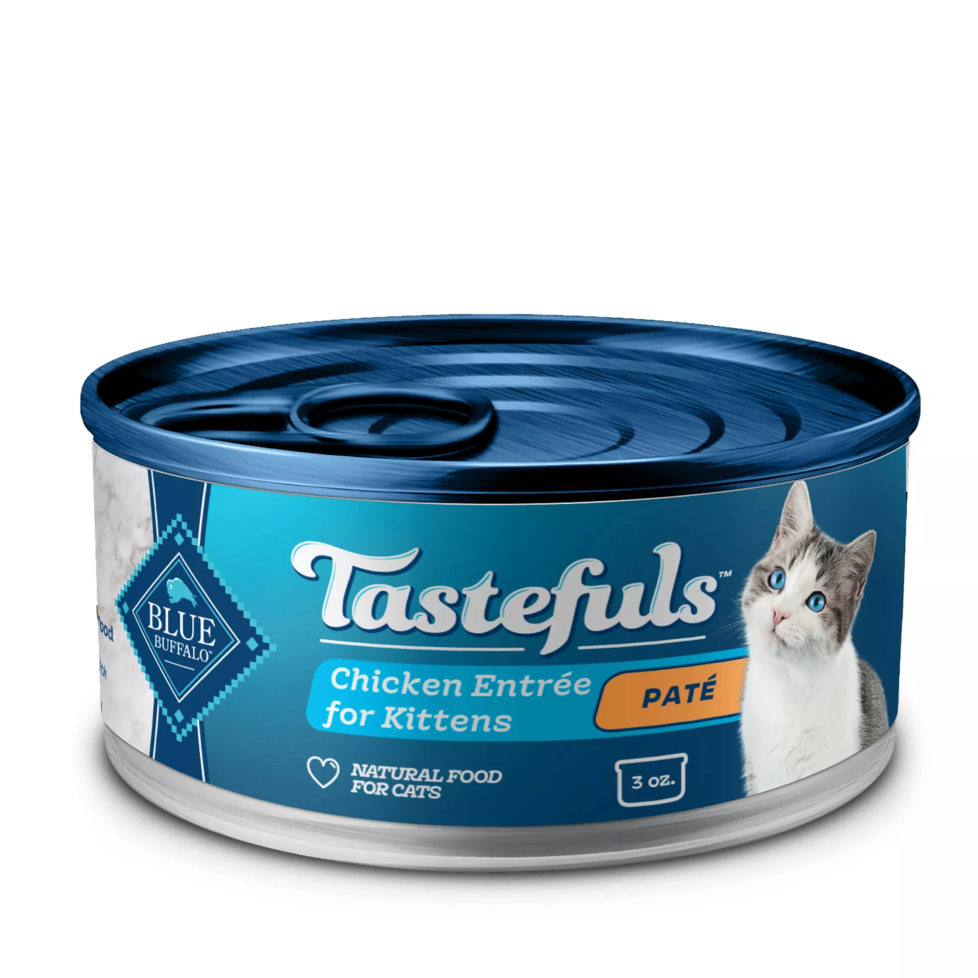 Blue Buffalo® Tastefuls&trade; Kitten Wet Cat Food Pate - Natural, Chicken