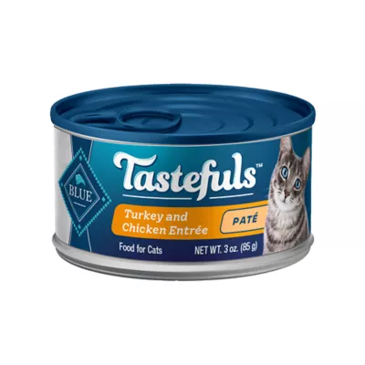 Product Blue Buffalo Tastefuls Wet Cat Food Pate - Natural, Turkey & Chicken