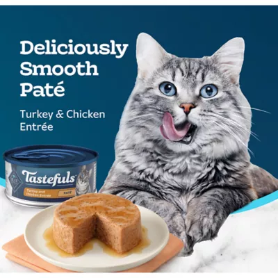 Product Blue Buffalo® Tastefuls™ Wet Cat Food Pate - Natural, Turkey & Chicken