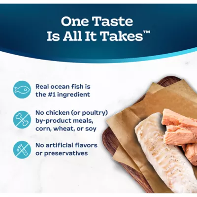 Product Blue Buffalo Tastefuls Wet Cat Food Pate - Natural, Oceanfish & Tuna