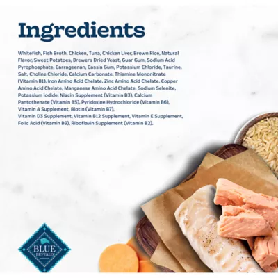 Product Blue Buffalo Tastefuls Wet Cat Food Pate - Natural, Oceanfish & Tuna