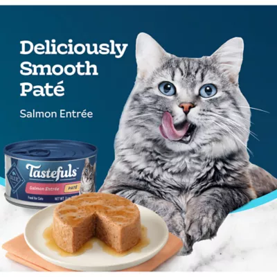 Product Blue Buffalo Tastefuls Wet Cat Food Pate - Natural, Salmon