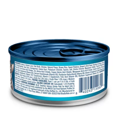 Product Blue Buffalo Tastefuls Wet Cat Food Pate - Natural, Salmon