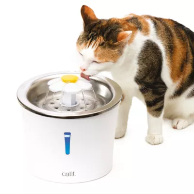 Catit Flower Stainless Steel Cat Water Fountain