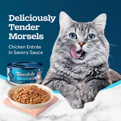 Product Blue Buffalo Tastefuls Adult Wet Cat Food Tender Morsels - Natural, Chicken