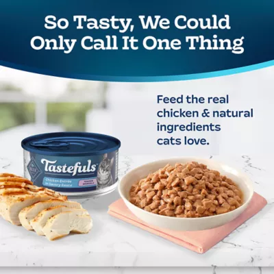 Product Blue Buffalo Tastefuls Adult Wet Cat Food Tender Morsels - Natural, Chicken