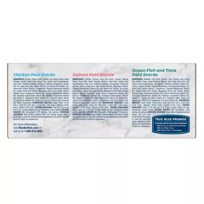 Product Blue Buffalo Tastefuls Wet Cat Food Pate Variety Pack - Natural, 12ct, 3oz