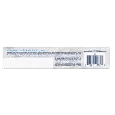 Product Blue Buffalo Tastefuls Kitten Wet Cat Food Pate Multipack - Natural, Chicken, 6ct