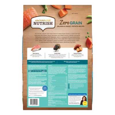 Product Rachael Ray Nutrish Zero Grain Adult Dry Dog Food - Salmon, Sweet Potato