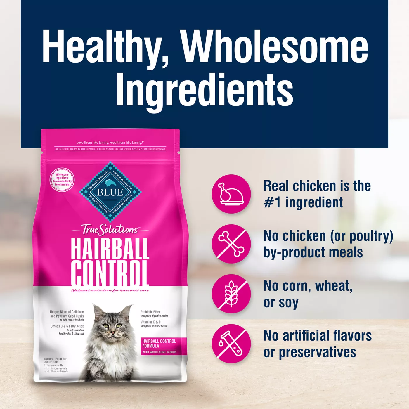 Blue buffalo hairball control best sale