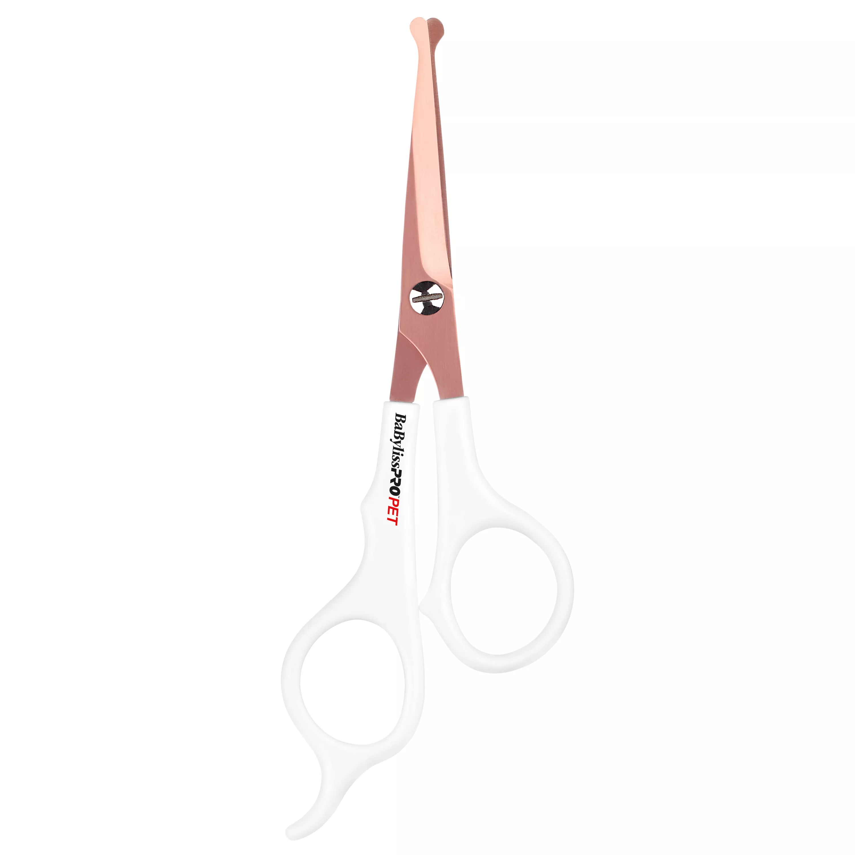 BaBylissPRO PET 5" Titanium Rounded Tip Shears - Rose Gold