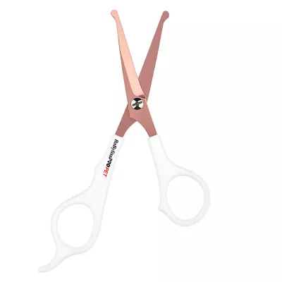 Product BaBylissPRO PET 5" Titanium Rounded Tip Shears - Rose Gold