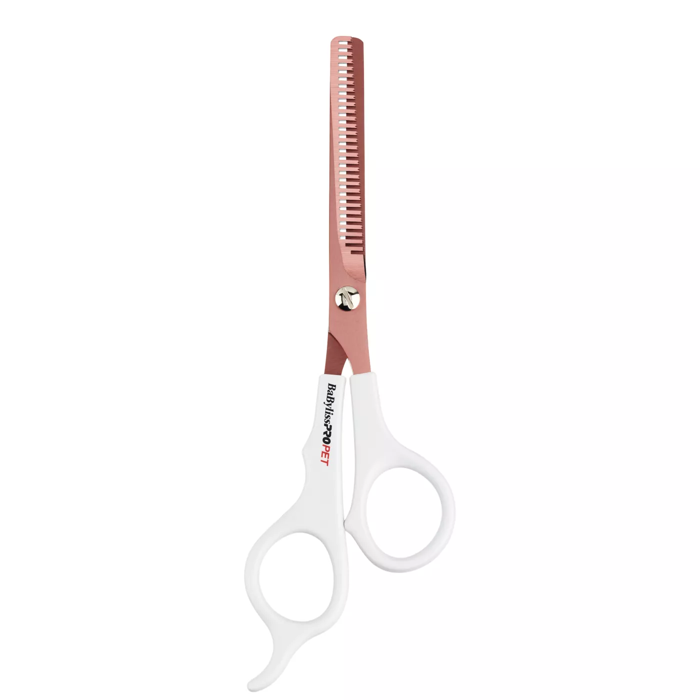 BaBylissPRO PET 6 inch Rose Gold Titanium Thinning Shears