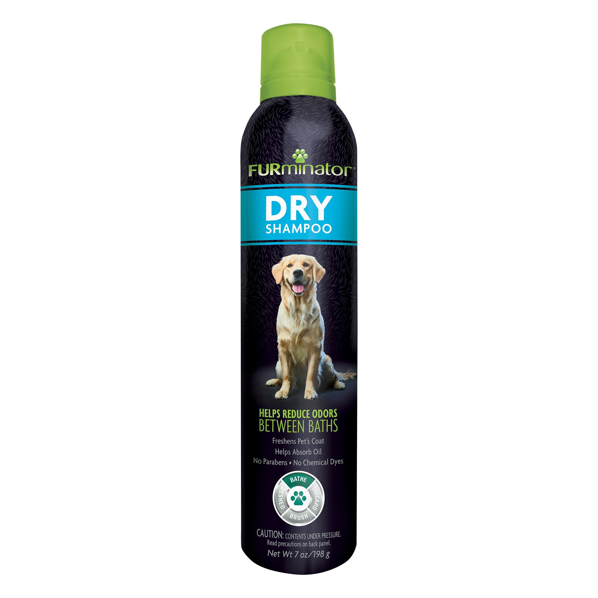 FURminator Dry Shampoo for Dogs 7 Oz dog Shampoos