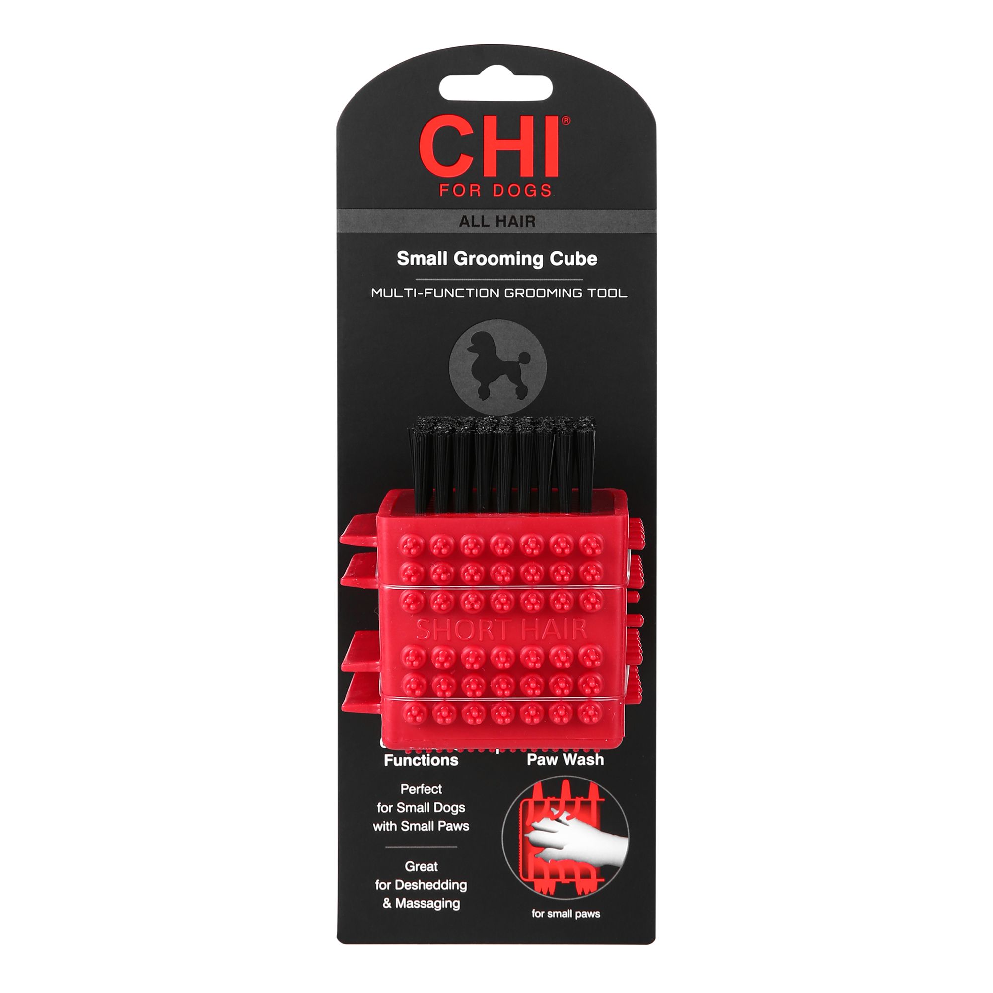 CHI MultiFunction Small Grooming Cube for Small Dogs dog Brushes