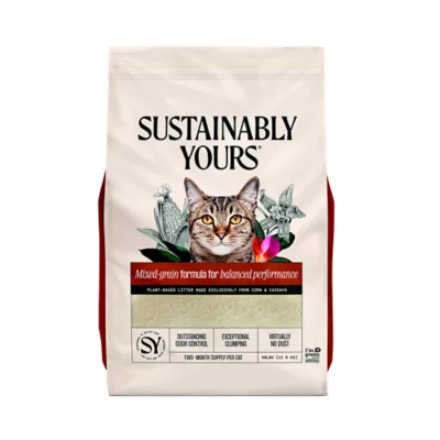 Sustainably Yours Cat Litter Mixed Grain Formula 26 LB