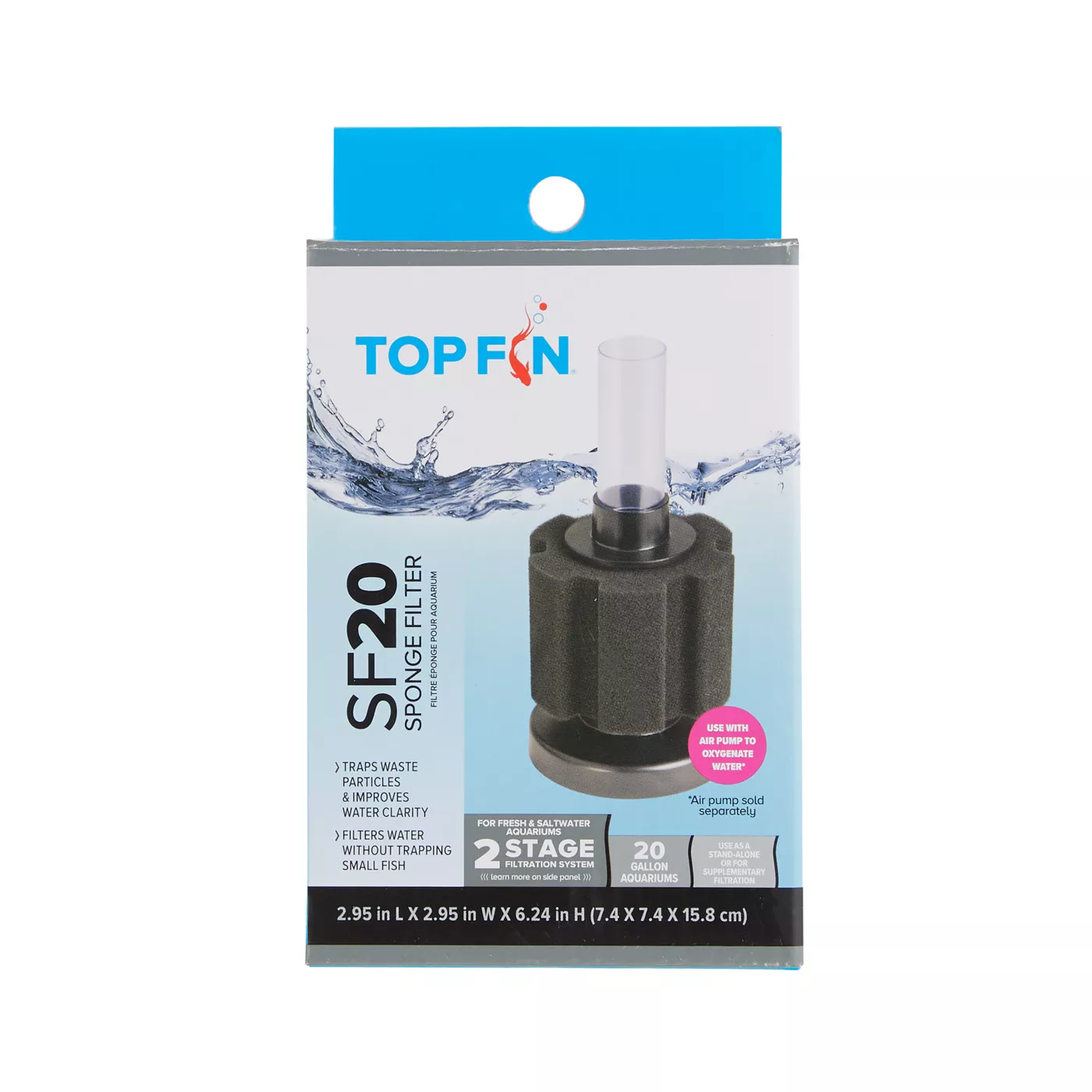 Top Fin Sponge Filter