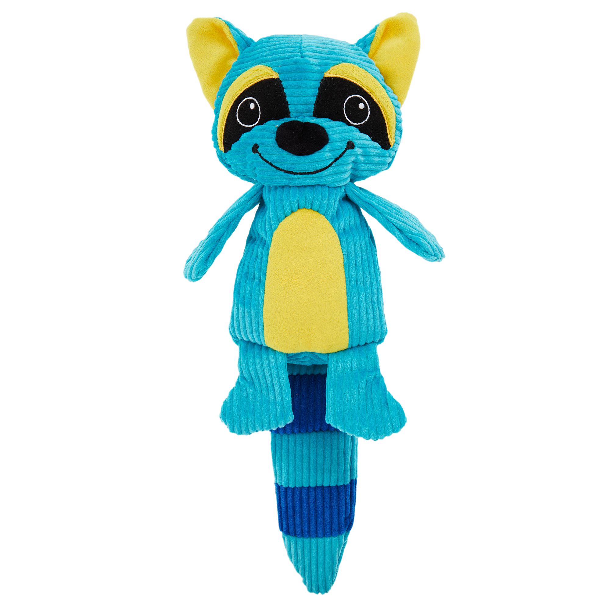Top Paw® TUFF with Bite Shield™ Protection Raccoon Dog Toy Tough Plush dog Plush Toys PetSmart
