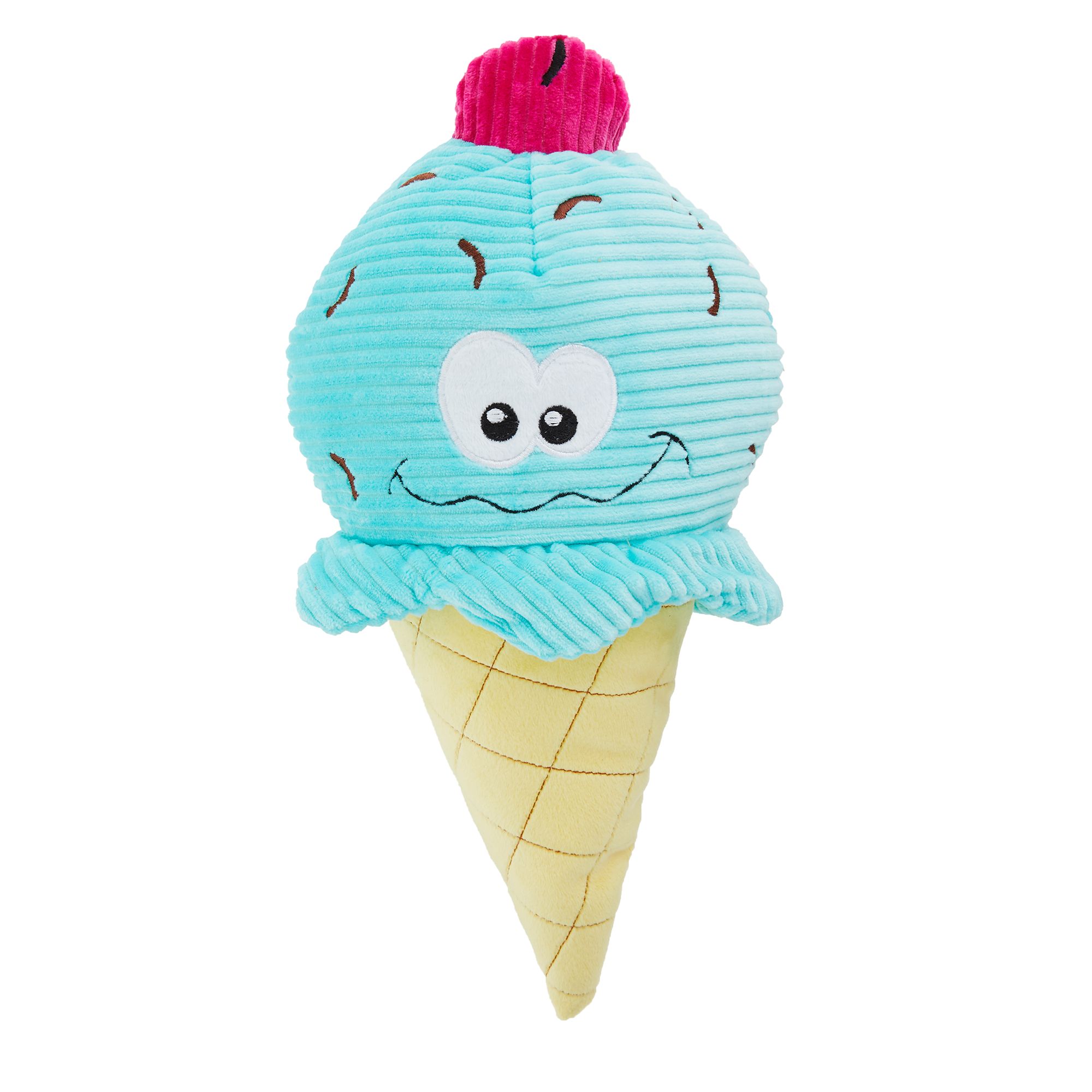 Top Paw® TUFF with Bite Shield™ Protection Ice Cream Cone Dog Toy