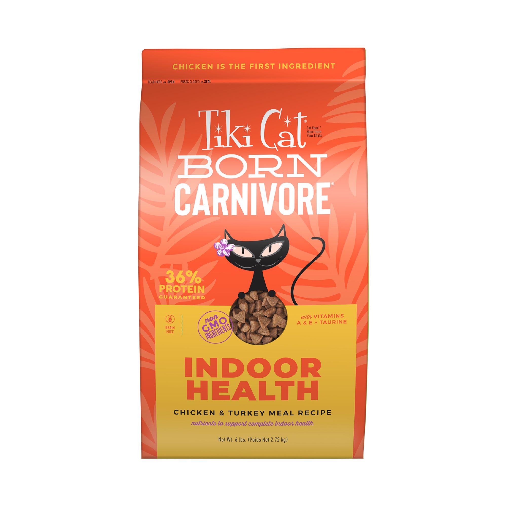 Tiki Cat Born Carnivore Indoor Health Cat Food Grain Potato