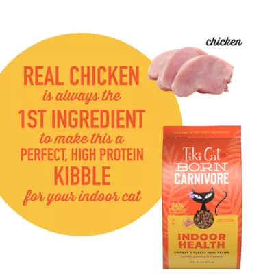Product Tiki Cat® Born Carnivore Indoor Health Cat Food - Grain & Potato Free, High Protein