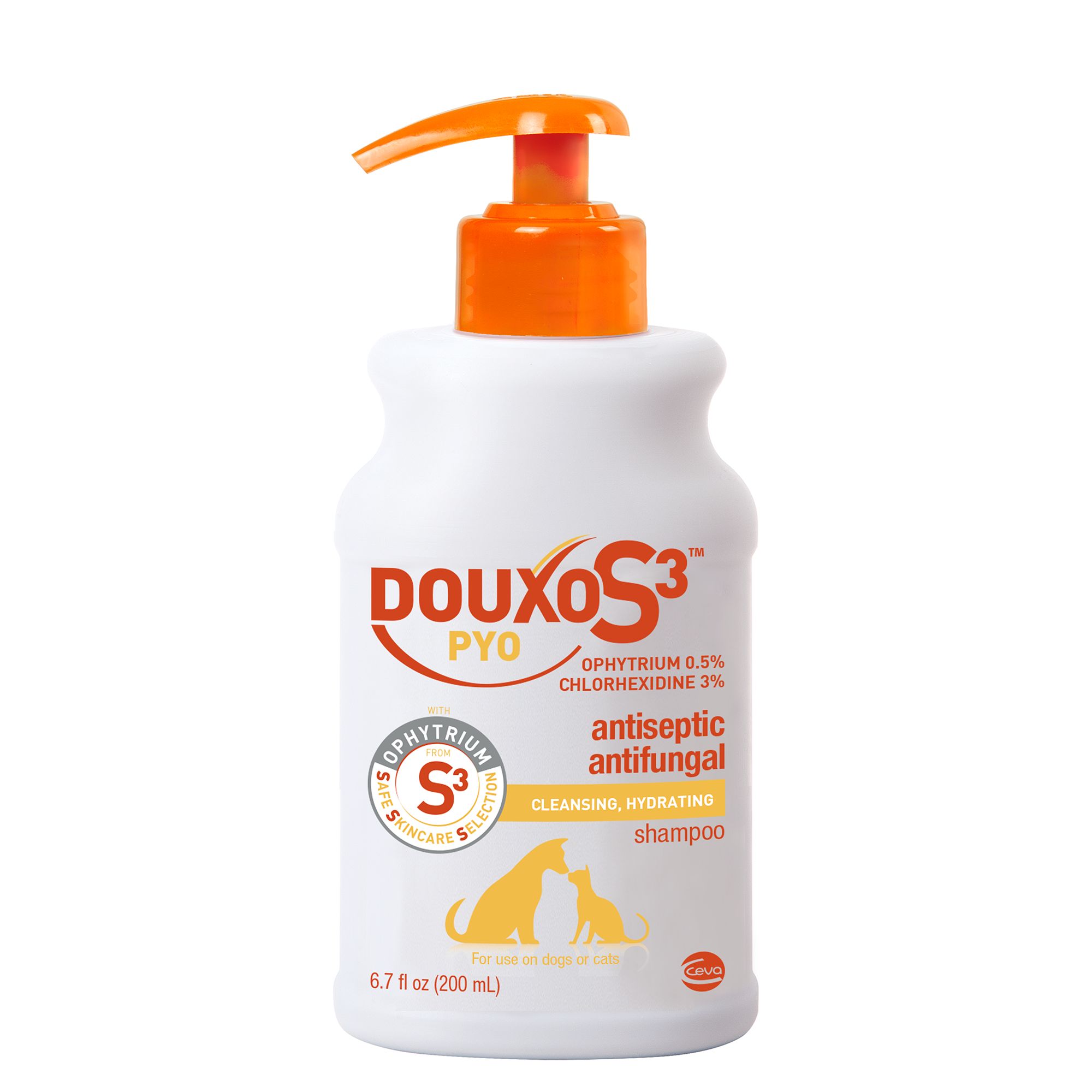 Douxo S3 Chlorhexidine Antiseptic Antifungal Shampoo 6.7 Fl Oz