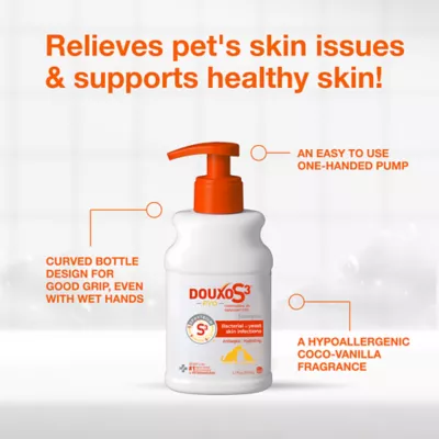 Douxo® S3 PYO Chlorhexidine Antiseptic Antifungal Dog Shampoo - 6.7 oz - Image 5