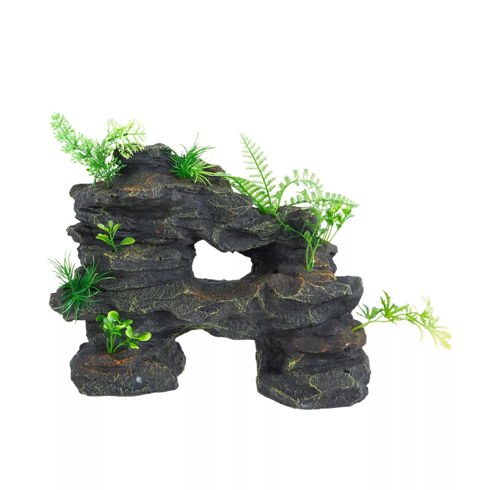 Top Fin® Grey Sunken Cave Aquarium Ornament