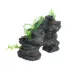 Top Fin® Grey Sunken Cave Aquarium Ornament image thumbnail 2