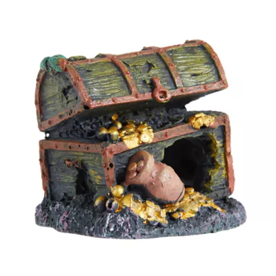 Product Top Fin® Suken Treasure Chest Aquarium Ornament