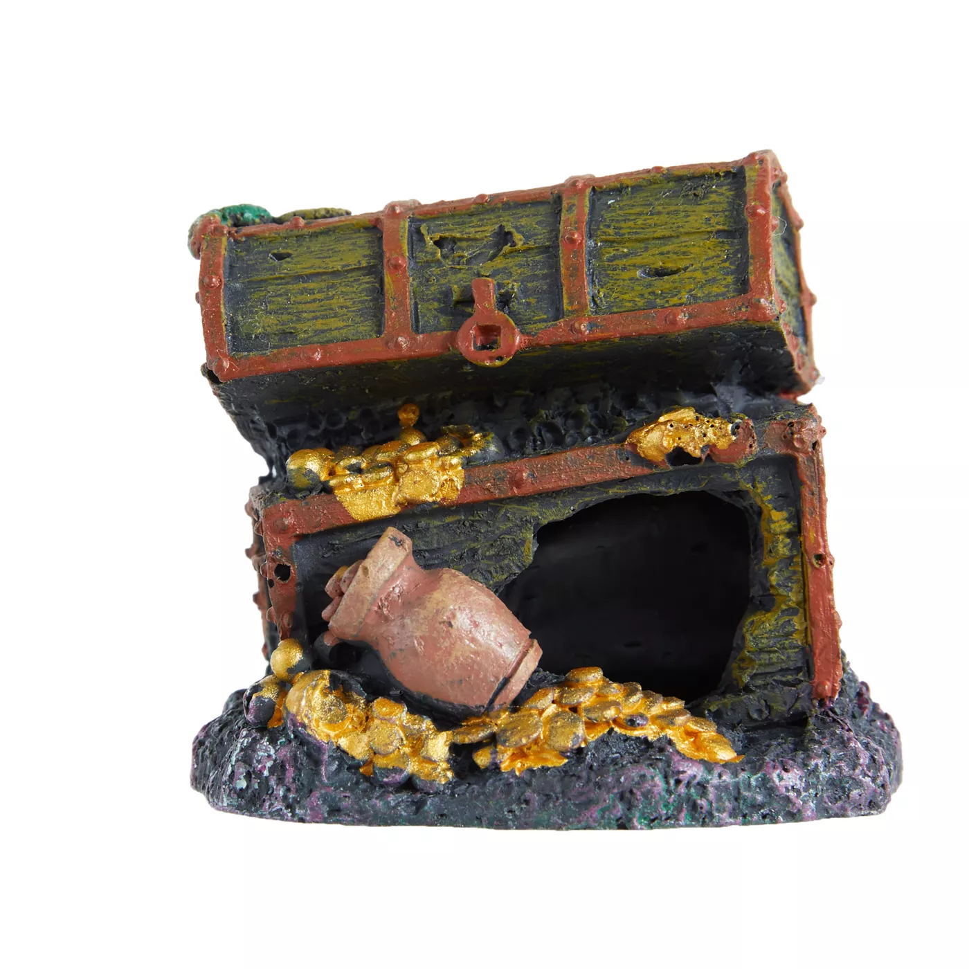 Penn Plax Treasure Chest, 10