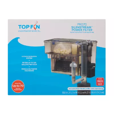 Top Fin® Pro Aquarium Power Filter - Fish Tank Power Filter - 30-110 Gallon - Image 7