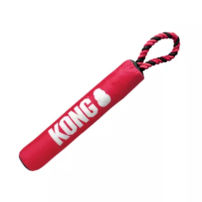 Product KONG® Signature Stick with Rope Dog Toy - Squeaker