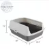 ExquisiCat® Plastic Rimmed Litter Box image thumbnail 2